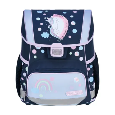 Ghiozdan echipat, 37x31x22 cm, Loop Plus, Herlitz Unicorn Dreams