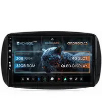 Navigatie Smart For Two (2016-Prezent), Android, E-Octacore 2GB RAM + 32GB ROM, 9 Inch - AD-BGE9002+AD-BGRKIT412