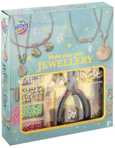 Set creativ pentru confecționarea bijuteriilorMoxy- Fiule, cu un clește