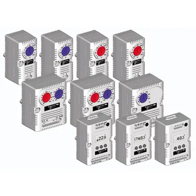 Climasys Cc - Termostat Dublu 250V - Interval Temperatura 0…60°C - 1No/Nc - °F