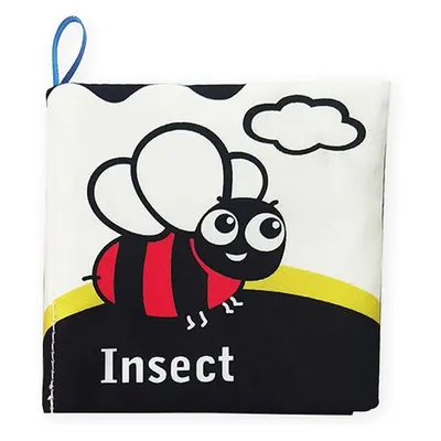 Carte moale pentru bebeluși Raya Toys - Insecte