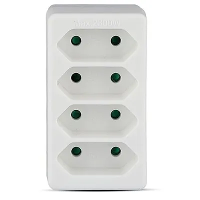 Adaptor 4 prize 4X2.5A max 2300W V-TAC SKU-8803