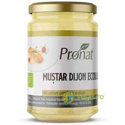 Mustar Dijon Ecologic/Bio 300g