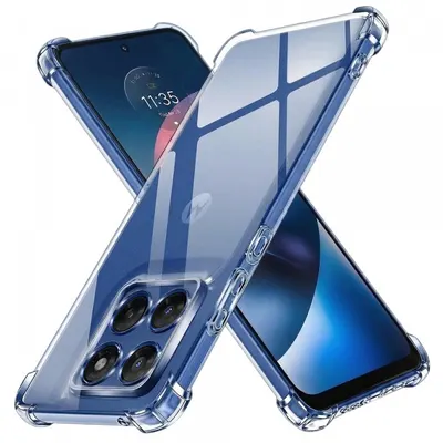 Husa pentru Motorola Moto G47 / G37 Power / G37, Techsuit, Shockproof Clear, Transparenta