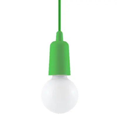 Lampa suspendata DIEGO 1 green