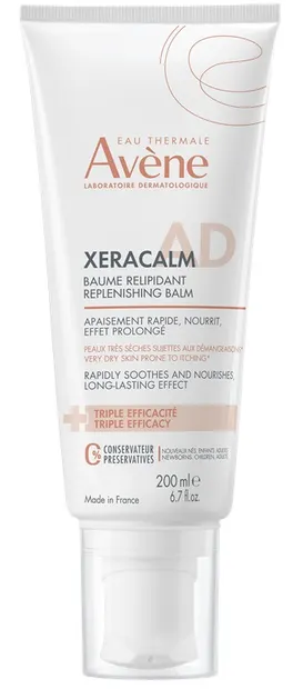 Avene XeraCalm A.D Balsam regenerant de lipide pentru față și corp, 200 ml