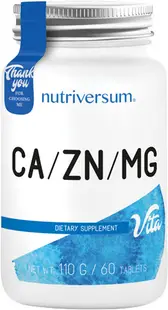 Vita Ca/Zn/MG, 60 tablete, Nutriversum