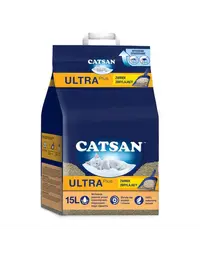 CATSAN Ultra Plus 15l Nisip compactor pentru litiera