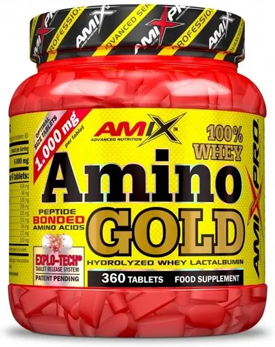 Amino Whey Gold, 360 tablete, Amix