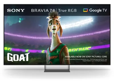 Televizor Smart Sony – BRAVIA 7 II, True RGB, 65", 4K, RGB LED, procesor XR AI, 120Hz, Dolby Vision/Atmos, compatibil PS5, K65XR75M2PB, Google TV, 2026, negru