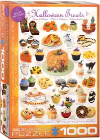 Puzzle Eurographics din 1000 de piese - Dulciuri pentru Halloween