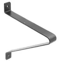 Suport Polita Model Ramo, 250x220 mm, Finisaj Negru Mat