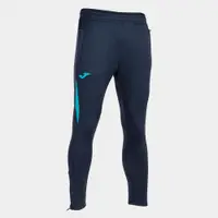 Pantalon lung Joma Championship VII - bleumarin cu turcoaz fluorescent.