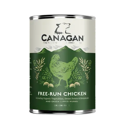 Hrana umeda pentru caini Canagan Grain Free cu pui 400 g