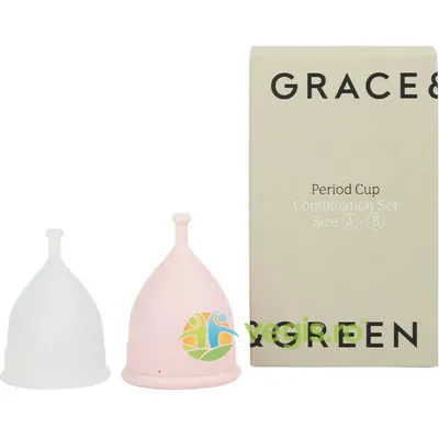 Set Cupa Menstruala Marime A + Cupa Menstruala Marime B