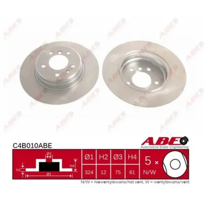 Disc frana ABE C4B010ABE