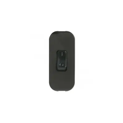 Cord switch - 2P - 2 A 250 V~ - colourosu - negru