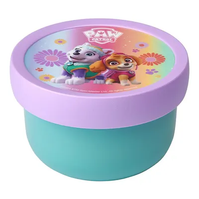 Cutie de gustări pentru copii cu furculiță Paw patrol girls – Mepal