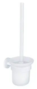 Perie de toaletă Inter Ceramic - Lusso, за стена, White Matt