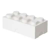 Cutie de depozitare pentru copii albă din plastic 20x10x7 cm – LEGO®