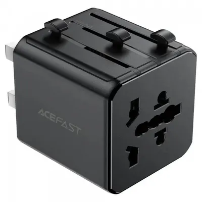 Adaptor Retea Acefast Z11 Travel, Negru