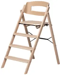 Scaun de masă din lemn pentru copii Kaos - Klapp, Oak Natural