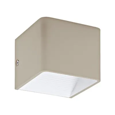 Wall luminaire Sania 3 5W 3000K taupe, white IP20