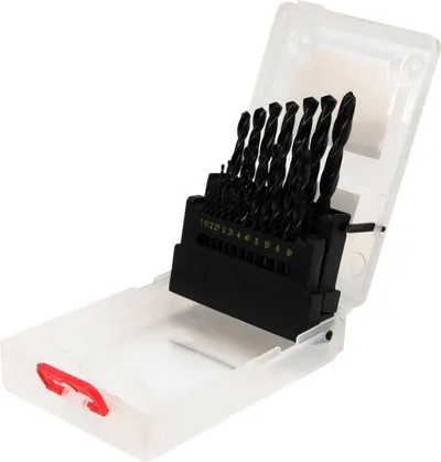 Set Burghie Metal Hss, 19 Buc, 1-10Mm