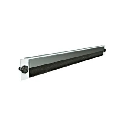 19 cable entry panel SnapIn 1U RAL7035 lightgrey PU2