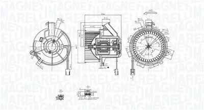 Ventilator habitaclu potrivit MERCEDES AMG GT (C190), AMG GT (R190), C (C204), C T-MODEL (S204), C (W204), CLS (C218), CLS SHOOTING BRAKE (X218), E (A207), E (C207) 1.6-6.2 01.07