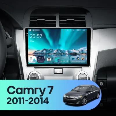 Navigatie Auto Teyes CC4 Toyota Camry 7 2011-2014 8+128GB 10.36" QLED Octa-core 2.7Ghz, Android 4G Bluetooth 5.1 DSP