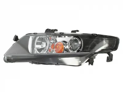 Far stanga (H1, reglaj electric, fundal cromat, fundal portocaliu) HONDA ACCORD 2002-2005