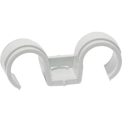 CELO Double Clema plastic pentru tub FPD pentru pistoale de cuie Ø16 mm