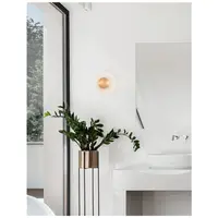 Plafoniera ESIL Sticla clara Alama aurie Aluminiu LED 8 Wat 230 Volt 536Lm 3000K IP20