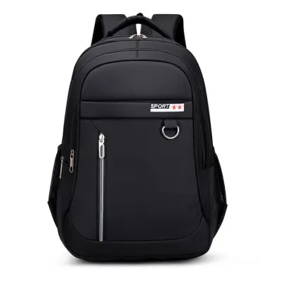 Rucsac pentru barbati, Louis GT2139, Negru/Alb