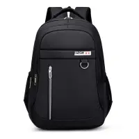 Rucsac pentru barbati, Louis GT2139, Negru/Alb