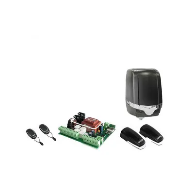 Kit automatizare poarta batanta Motorline Telica KIT TELICA DL-52-1BR-R, 2.5 m, 200 kg, compatibil brat culisant drept, 230 Vac, dreapta