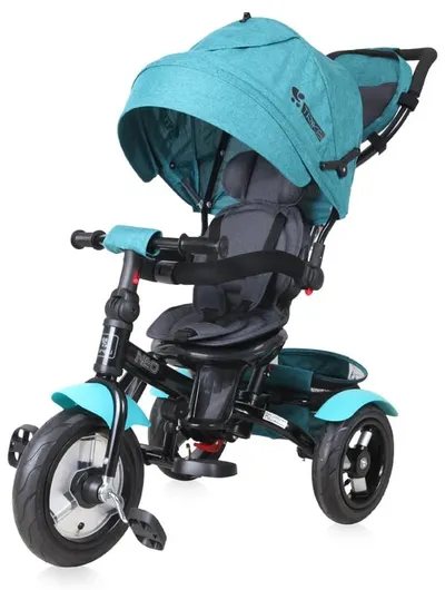 Triciclu Lorelli - Neo, Green Luxe, cu anvelope cu aer, verde