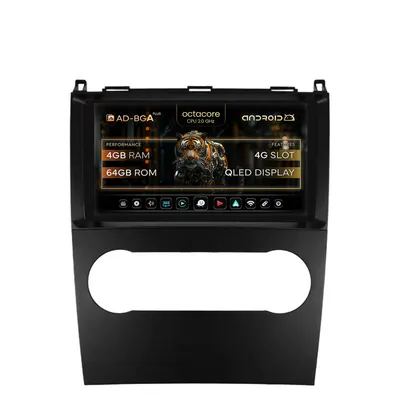 Navigatie Mercedes Benz A B Class (2004-2011), Android, A-Octacore 4GB RAM + 64GB ROM, 9 Inch - AD-BGA9004+AD-BGRKIT420