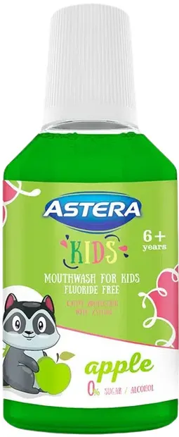 Astera Kids Apă de gură Apple, 300 ml