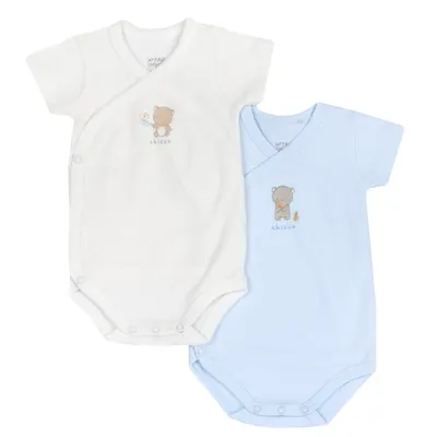 Body bebelusi Chicco, set 2 bucati, bleu, 00904-69MFCI