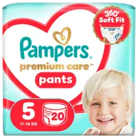 Scutece-chilotel Premium Care Nr.5 12-17 Kg, 20 bucati, Pampers