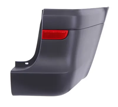 Flaps bara protectie Spate Dreapta cu reflector, gri inchis, TUV potrivit MERCEDES VITO / MIXTO W639, VITO W639 pana in 2010