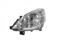 Far Stanga (H4, electric, cu motor, culoare insert: cromat) potrivit PEUGEOT PARTNER, PARTNER TEPEE, PARTNER MINIVAN