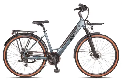 Bicicletă electrică de oraș BRN E-CITY LC damă - genți gratuite