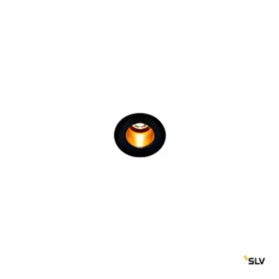 TRITON MINI LED,12°negru/auriuincastrat tavan, 3000K