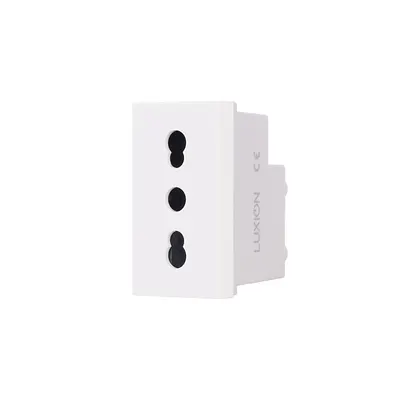 Modul Priza Simpla Ingusta LUXION, Standard Italian