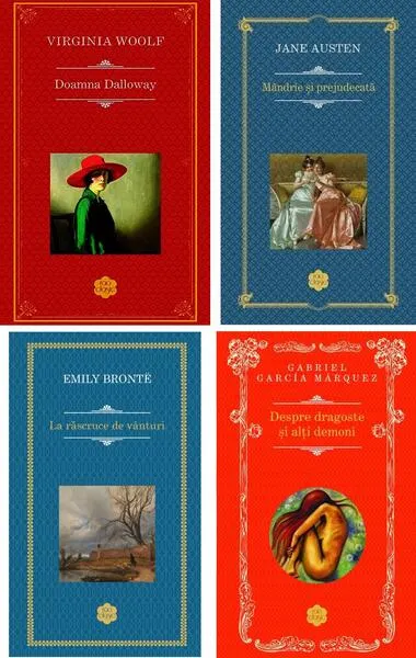 Pachet RAO Clasic 2 - Hardcover - Emily Brontë, Gabriel García Márquez, Jane Austen, Virginia Woolf