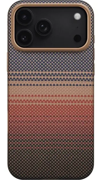 Husă Pitaka - Business Protective Case, iPhone 17 Pro, Sunset