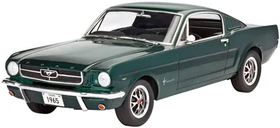 Model asamblabil de mașină Revell - 1965 Ford Mustang 2+2 Fastback (07065)